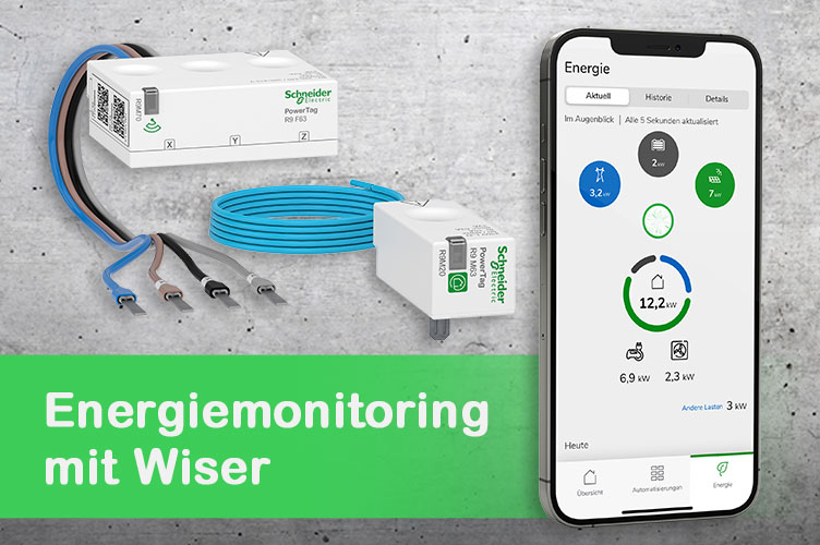 Energiemonitoring mit Wiser