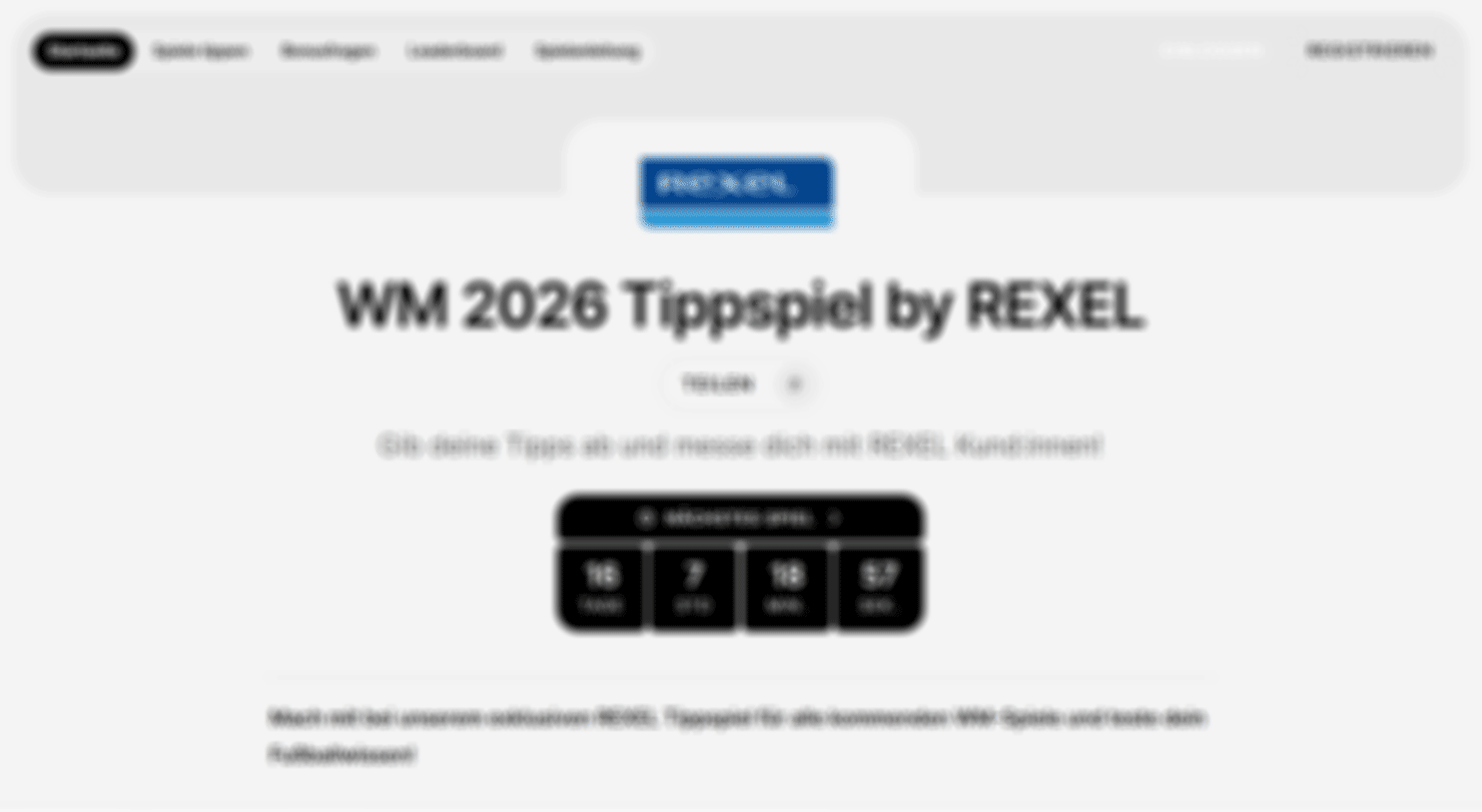 WM 2026 Tippspiel by REXEL