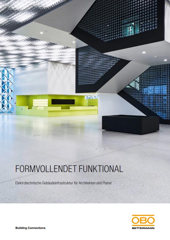 OBO BlackLine Broschüre für Architekten und Planer